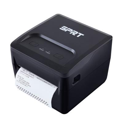 China 108mm SPRT 4 Inch Thermal Barcode Label Printer 40mm to 112mm Desktop Barcode Label Printer for Shipping Labels for sale