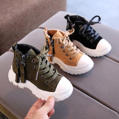 China Autumn High Quality Spring New Arrival Shoes Kids Warm Boots Cool Small Breathable Baby New Design for sale