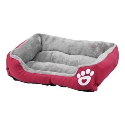 China Breathable High Quality Durable Many Colors Plush Mat Covering Pet Bed for sale