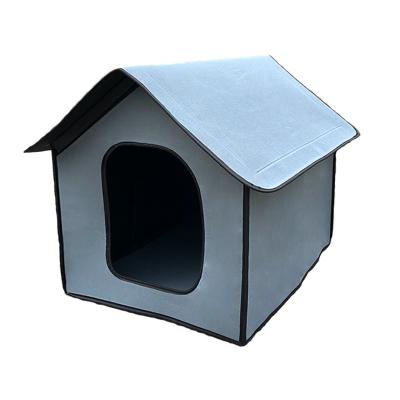 China Windproof Small House Warm Soft Pink Wooden Dog Manufacturer China Outdoor Pet House for sale