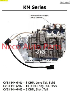 China Auto transmission KM SERIES sdenoid valve body good quality used original parts for sale