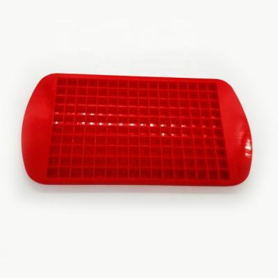 China 2020 100% Food Grade Silicone Ice Mold 160pcs Sustainable Hot Selling Healthy Homemade Silicone Ice Trays for sale