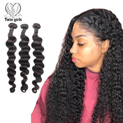 China Free Shipping Vietnamese Raw Loose Wave Cuticle Aligned Human Hair 100% Mink Loose Wavy Virgin Hair Unprocessed Bundles for sale