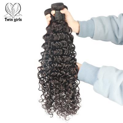 China Double Weft Water Wave Hair Water Wavy Raw 100% Cuticle Aligned Cambodian Hair Vendors for sale