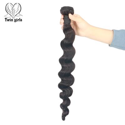 China Girls 100% hair twin sells big current loose wave hair length raw hair Vietnamese cosmetic different style wholesale seller for sale