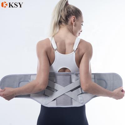 China KSY Universal High Quality Adjustable Waist Support Medical Waist Sweat Belt / Orthopedic Back Support Belt for sale