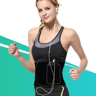 China Gym Weight Loss Waist Support Fitness Sports Adult Waist Sweat Slimming Belt With Pocket for sale