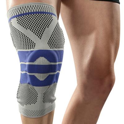 China Best Selling Amazon Elasticity Knee Brace High Compression Adjustable Breathable Warm Elastic Knee Sleeve For Men And Women Knee Support for sale