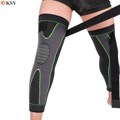 China Best Selling Amazon Elasticity Knee Brace High Compression Adjustable Breathable Warm Elastic Knee Sleeve For Men And Women Knee Support for sale