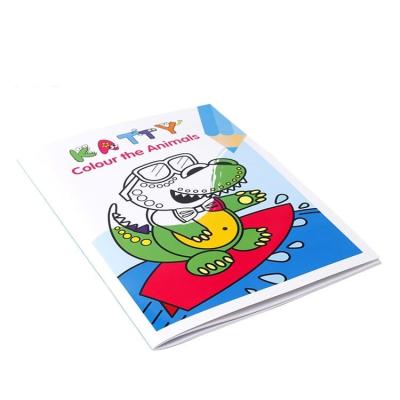 China paper & High Quality Cardboard China Supplier Customized Cardboard Soft Cover Laminated Kids Coloring Book Printing for sale