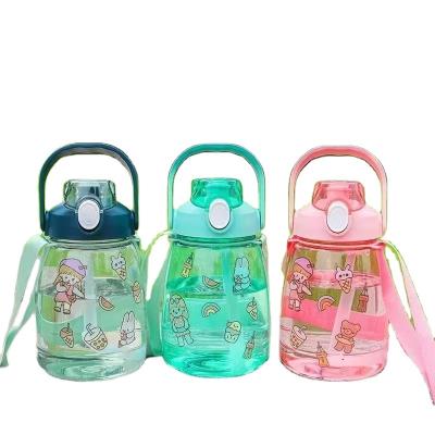 China Sustainable Portable Sports Cup Portable Small Cup Juice Straw Cup for sale