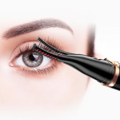 China Make Eyelashes Curly Hot Beauty Make Up Lash Care Mini Heated Electric Eyelash Curler for sale