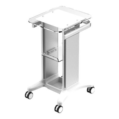 China Beauty Equipment Trolley ABS Nursing Trolley Medical Beauty Hospital Trolley T07 for sale