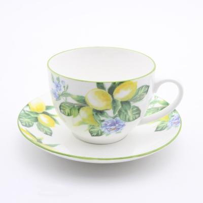 China HOT Selling Coffee Tea Cups Sustainable NEW Ceramic Cups And Saucers Ceramic Tableware for sale