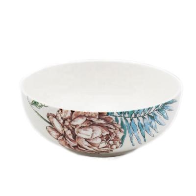 China New Viable HOT Selling Ceramic Bowl Bone China Dinner Set Salad Bowl for sale