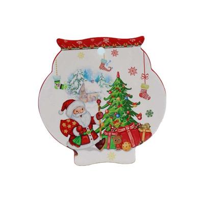 China Home Decor Viable Christmas Coaster Set Ceramic Mug Drinks Decoration For Home Wholesale China for sale