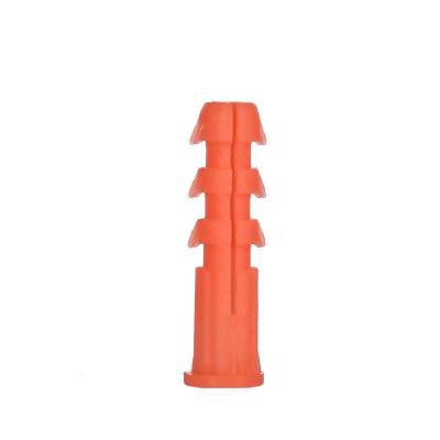 China Installation High quality plastic anchor 6*25mm 7*25mm wholesale ribbed plastic anchor for sale