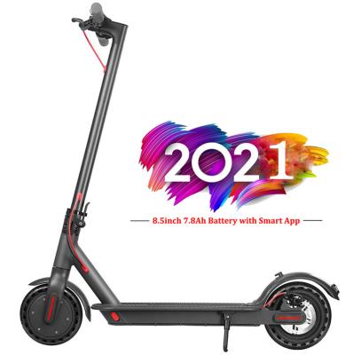 China EU USA Warehouse 500W 36V Unisex Adults One Click Folding Electric Scooter for sale