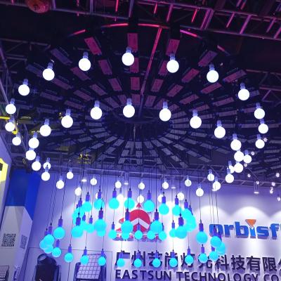 China No Fan Design Led Bulb Light System Kinetic Lighting Lifting Ball 3 Years Warranty Night Club Lights for sale