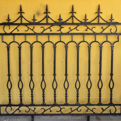 China OX Iron Metal Fence Outdoor Security Field Fence Welded Wire Mesh Easily Assembled Fence for sale