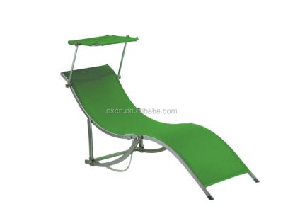 China Can Chair With Armrests Cheapest Adjustable Pillow And Folding Long Beach Chair Sun Bed Beach Bed for sale