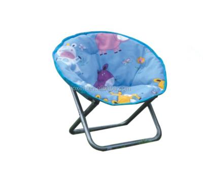 China Chair can with armrests pillow and moon chair promotional lovely lady chair foldable door chair for sale