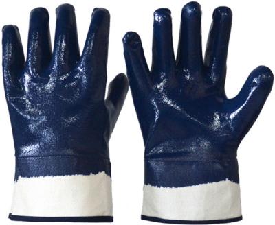 China Wholesale Cheap Construction Factory Garden Work Nitrile Coated Gloves for sale