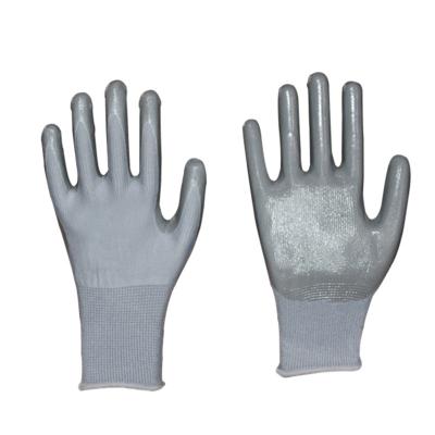 China Construction China Factory Wholesale Hot Selling Cotton Nitrile Hand Working Glove for sale