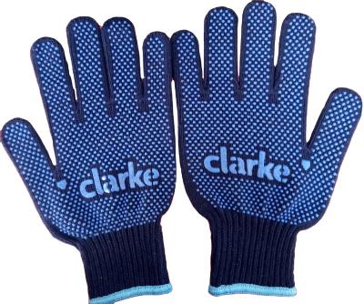 China Hands Protection For Working Double Sides PVC High Quality Dots Work Safety Garden Cotton Gloves for sale