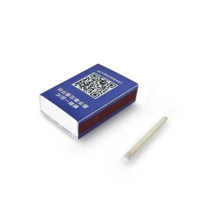 China Hotel Colored Head Matches Security Small Box Matches With Custom Matchbox for sale