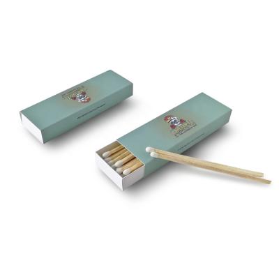 China Hotel 4 Inch Long Colorful Custom Safety Matches Cigar Match for sale