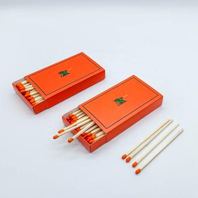 China Promotion / Hotel / Advertising / Lighting 4 Inch Custom Safety Matches For Candle Box Matches Colored Tips Available for sale