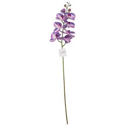 China Latex Latex High Quality Handcraft Artificial Phalaenopsis Flowers Branches Real Touch Orchids Flowers Home Office Wedding Decoration for sale