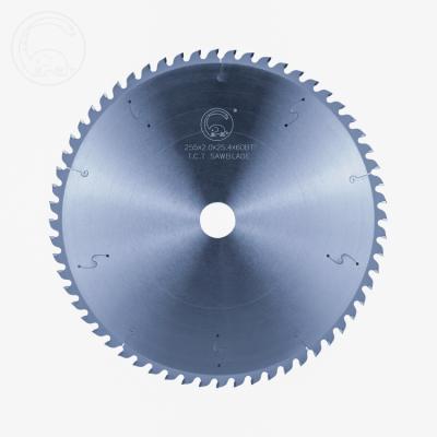 China Tungsten Carbide Steel Professional Manufacturer 255mm CTT Circular Saw Blade For Aluminum Cutting for sale