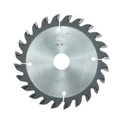 Κίνα Diamond Pcd Saw Blade Scoring Aluminum Saw Disc 120x3.0-4.0x20x12+12 Teeth + Machine Blade Circular Round Saw Blade 10 Pieces 24 20/22mm προς πώληση