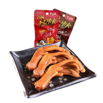 China All Cooked Duck Feet 12 Bags Lean Claws Lean Meat Snacks for sale