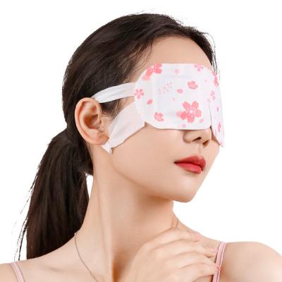 China FDA gecertificeerd opwarm oogmasker wegwerp zelfverwarmend oogmasker Te koop