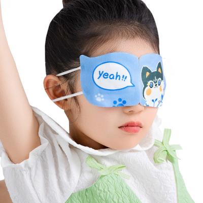 Cina Nessuna maschera oculare riscaldata riutilizzabile maschera oculare riscaldata per bambini patch oculare personalizzato in vendita