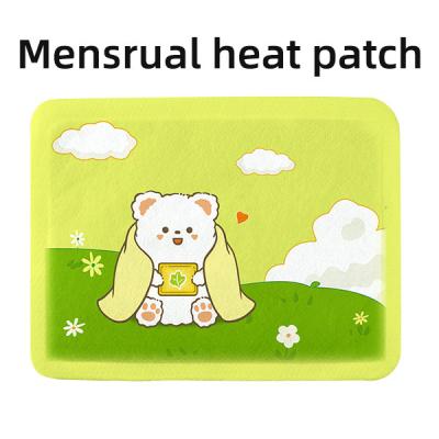 China Elastiek Stof Menstruele Warmte Patch Warme Patches Voor Periodepijn ODM Te koop