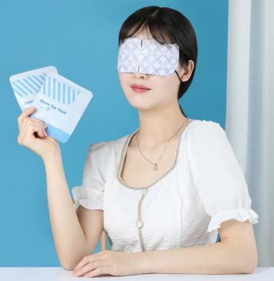 China Verlichting van vermoeidheid Warmtebehandeling Oogmasker Katoen Warm Compress Oogpleister Te koop