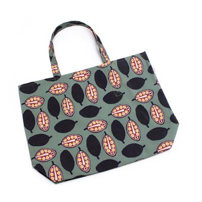 China Aesthetic Printing Pattern 6OZ Canvas Houlder Handbag for sale