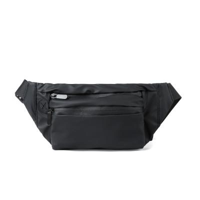 China Bolsa de nylon de la cintura de la cartera de Body pack de la cruz negra impermeable al aire libre en venta