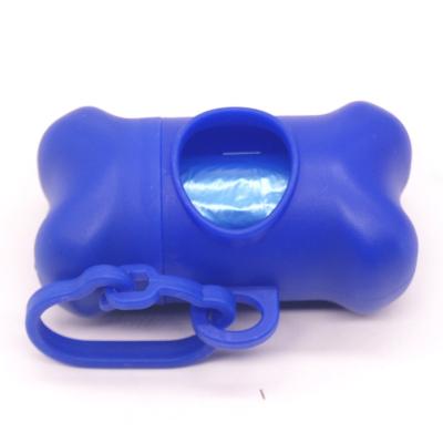 China Bone Shape Biodegradable Dog Poop Bags , ABS Dog Poop Bag Holder for sale