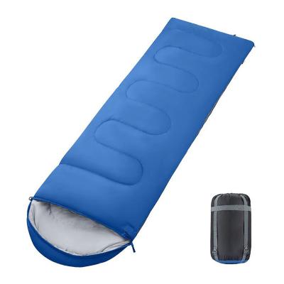 China Envelope Type Outdoor camping four seasons general adult double single quilt dual use sleeping bag travel dirty portable sleeping bag for sale