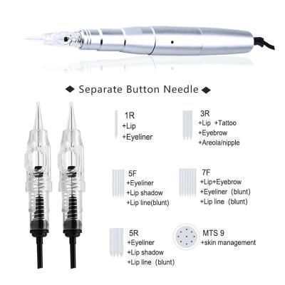 China 20/50/100Pcs Tattoo Needles Piercing Supplies Microblading For Semi Permanent Eyebrow Lips Pmu Machine Accessories Consumable for sale