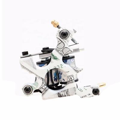 China 10 Wrap Coils 2018 Tattoo Machine Shader & Liner Carbon Steel Rotary Assorted Tatoo Motor Gun Instrument Permanent Makeup Tools for sale