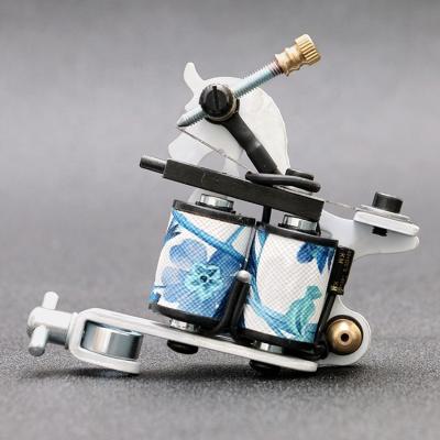 China Great Design House Pattern Tattoo Liner 10 Coil Tattoo Machine Gun Tattoo Machine For Body Art for sale