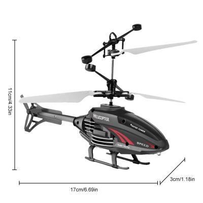 China Helicopter RC Toys Mini Drone Rechargeable Infrared Induction Remote Control RC Helicopter Flying Toys for Boys Girl Gift for sale