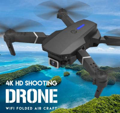 China Quadcopter Ca-E88-525 Pro WIFI FPV Drone With Wide Angle HD 4K 1080P Camera Height Hold RC Foldable Quadcopter Dron Gift Toys for sale