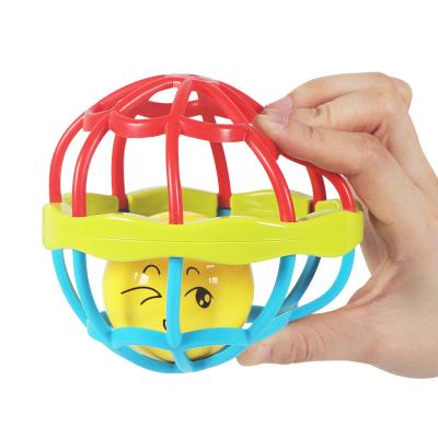 China Baby rattle soft toy ball Teether Toy baby rubber Ball for sale